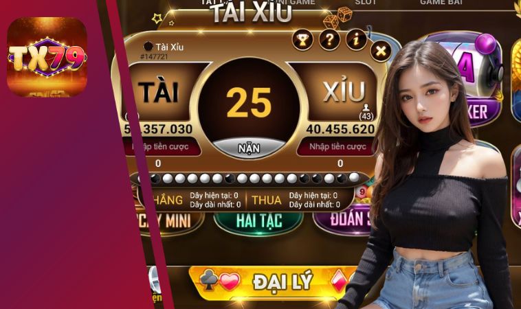 Cách chơi Tài Xỉu tại cổng game Tx79