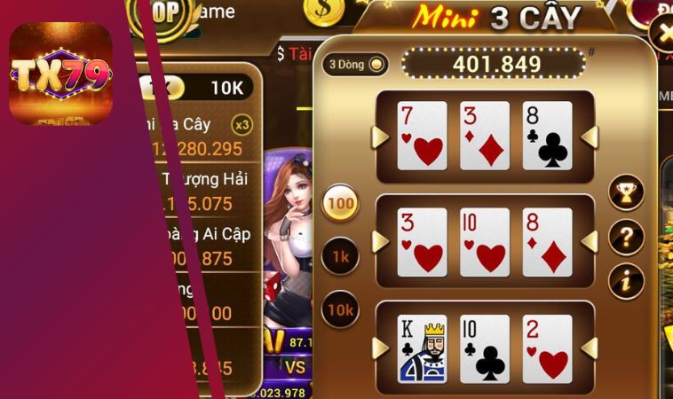 Kinh nghiệm chơi game bài tại cổng game Tx79
